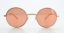 Garrett Leight Sunglasses Seville RG PCY Round Copper Gloss Handmade M