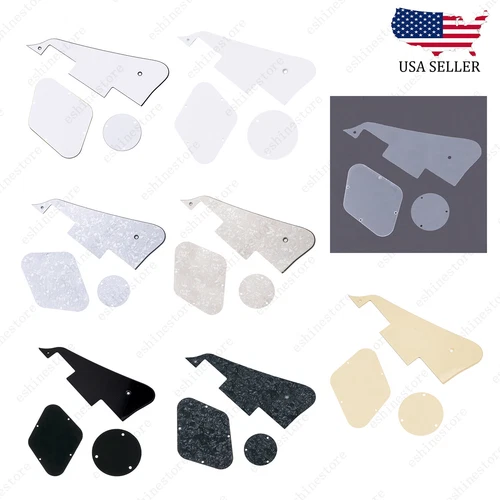 LP Guitar Pickguard Back Plate Covers For Gibson Les Paul 1-3 Ply Mulit Color