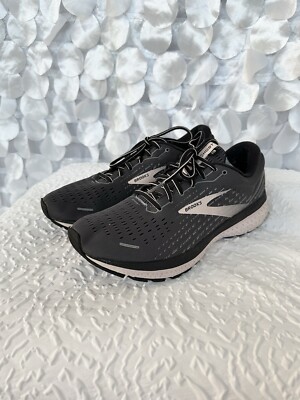 Brooks Ghost 13 Womens Running Shoe Black Pearl Hushed Violet Medium  Clean - Main Image