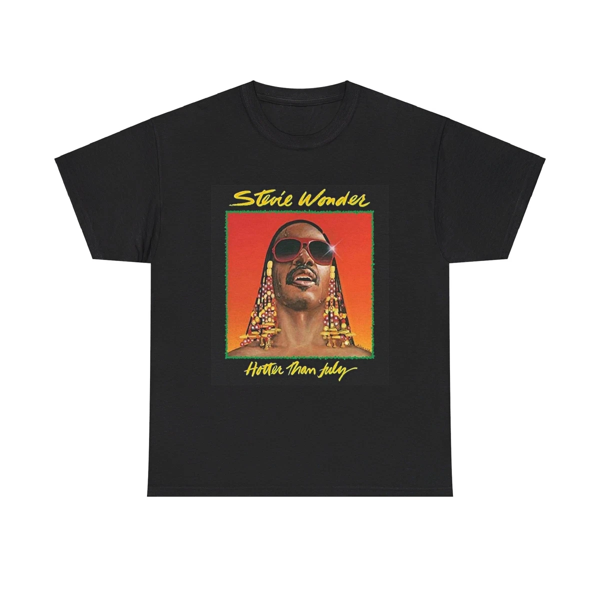Preços baixos em Camisa de Stevie Wonder em camisetas masculinas