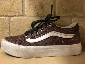 vans bronze glitter