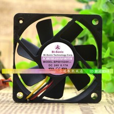 1 pcs Bi-Sonic BP601524H 6015 24V 0.17A 6CM two-wire inverter fan