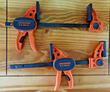 2 - Jorgensen 6" One Hand Clamp/Spreader E-Z Hold Bar Clamps