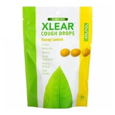 Honey Lemon Cough Drops 30 Count By Xlear Inc