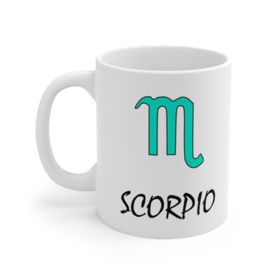 Scorpio Star Sign Ceramic Mug 11oz