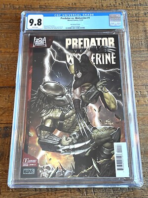 PREDATOR VS WOLVERINE #1 CGC 9.8 INHYUK LEE 1:50 RI INCENTIVE