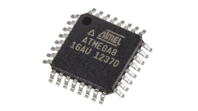 100x Microchip Technology ATMEGA8-16AU, Microcontroller IC 8-Bit 16MHz 8KB