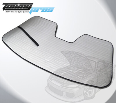 Custom Fit Roll Up SunShade Windshield Visor For Audi A3 Sportback 2013-2020
