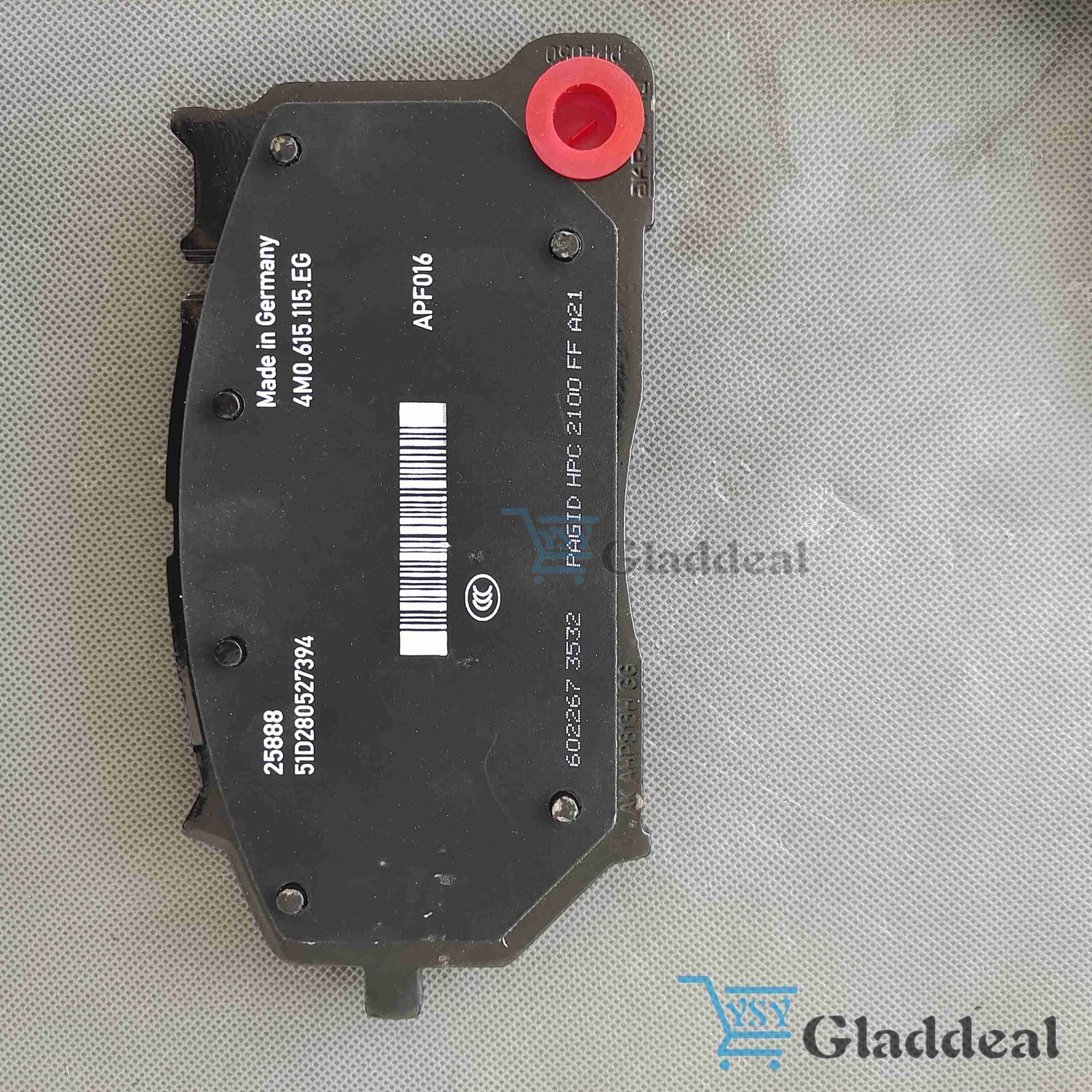 Front Brake Pad Kit With Sensors For Lamborghini Urus 2018-2020 4M0698151AR