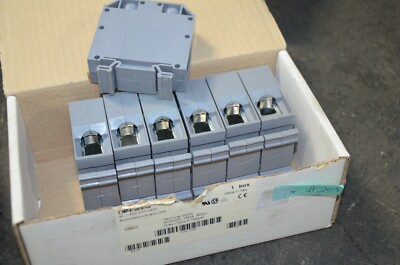 Automation Direct DN-T3/6 Terminal Blocks Din Rail 7 Qty Lot New Open Box 43405