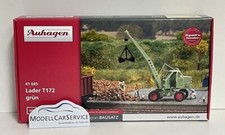Auhagen 1/87 (H0): 41685 Bagger/Lader T172 mit Schalengreifer, hellgrün
