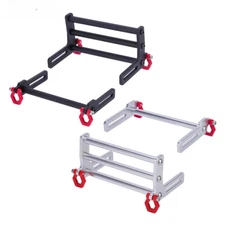 1/10 RC Crawler Car Front Rear Bumper set w/ Tow hook for SCX10 TRX4 LCG Chassis
