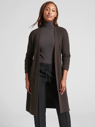 ATHLETA Scenic Wrap Cardigan L Large 