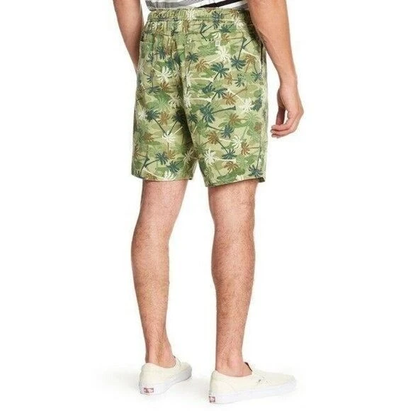 Sovereign Code Los Angeles Mens Shorts Size M Skedaddle Palm Trees Print NWT - Image 3 of 4