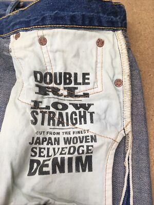 DOUBLERLダブルアールエル LOWSTRAIGHT JAPAN WOVEN DOUBLERLダブルアールエル LOWSTRAIGHT JAPAN WOVEN