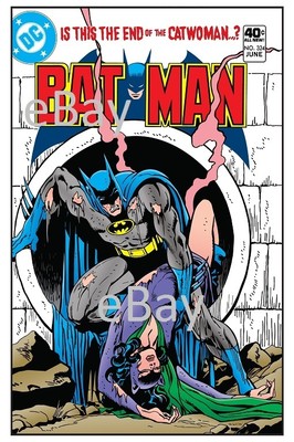 BATMAN 324 COVER PRINT DC Catwoman | eBay