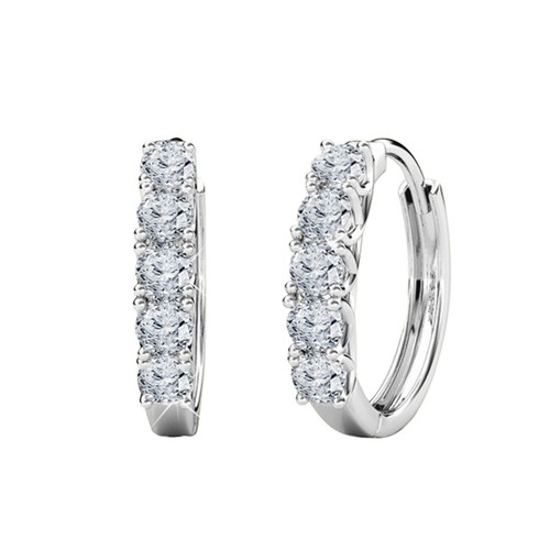 BRACCIALE DA DONNA IN ARGENTO RODIATO IN ORO BIANCO CON ZIRCONI TAGLIO