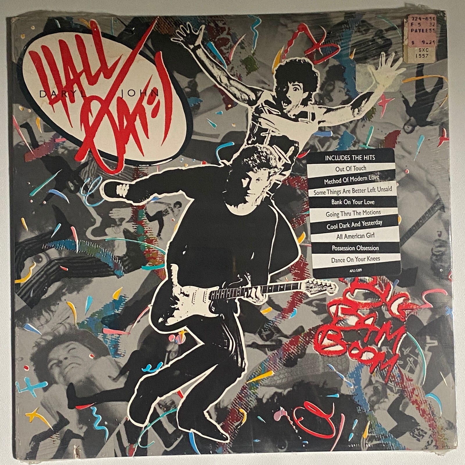 Daryl Hall & John Oates - Big Bam Boom SEALED 1984 Vinyl LP 