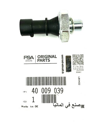 Original Vauxhall Oil Pressure Switch Astra, Insignia A, Zafira B, Corsa Adam -
