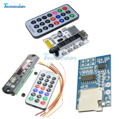 MP3 Decoder Board Sound Audio Wireless Bluetooth USB TF FM Radio for MicroSD Car