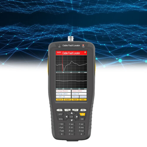Cable Fault Tester TDR Network Locator Coaxial Communication Wire 8KM 100‑240V❤ - Picture 1 of 12