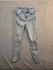 American Eagle Jeans Jegging Womens Size 4 Next Level Stretch Distressed