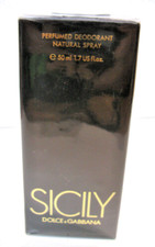 DISCONTINUED DEODORANTE DONNA  S I C I L Y 50ML PERFUMED DEODORANT POUR FEMME