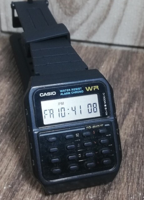 casio calculator watch original