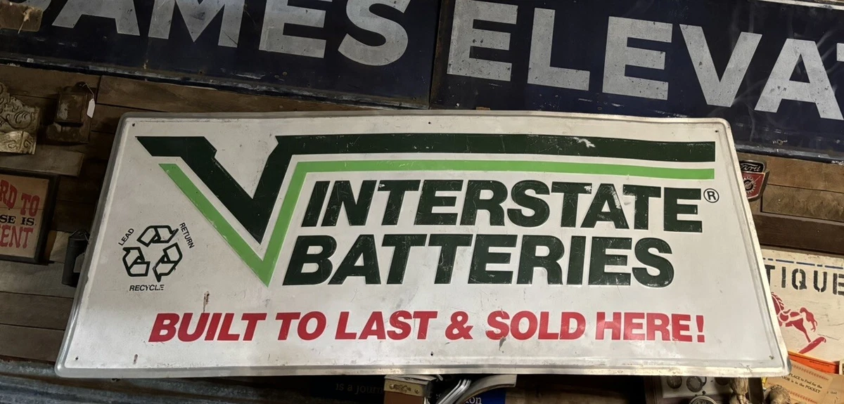 Interstate Battery Sign for sale | eBay