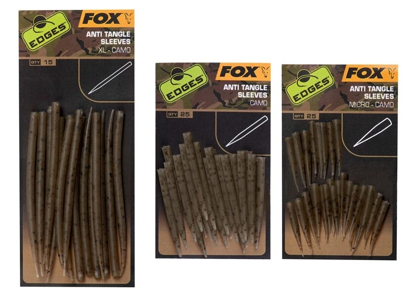 Fox Anti Tangle Sleeves Camo Micro XL normale Ausführung CAC766 CAC767 CAC768