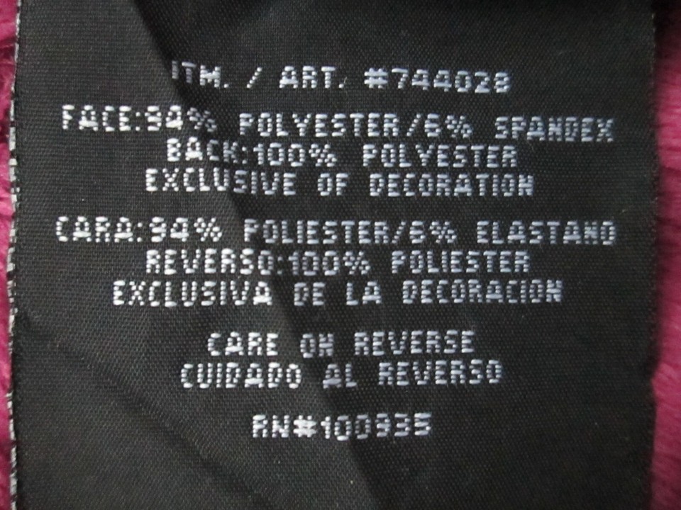 DOUBLE DIAMOND Jacket Juniors Medium Soft Shell Fleece Lined Pink