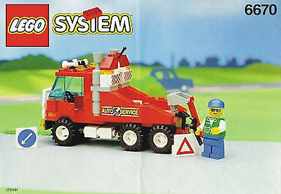 Lego Città    6670  Rescue Rig Carro Atrezzi 1993 Visita il mio Negozio