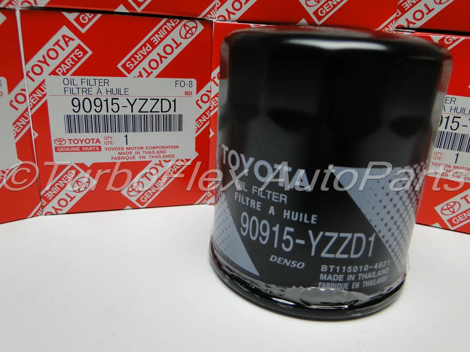 Juego de 10 filtros de aceite originales Toyota 90915-YZZD1 Foto 2 de 4