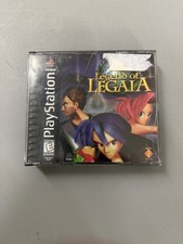 Legend of Legaia PS1 Disc & Case - No Manual -  Black Label - Resurfaced! READ!