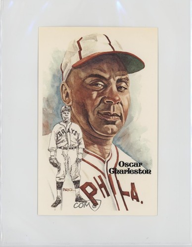 Oscar Charleston #152 1981 Perez Steele HOF Postcard card