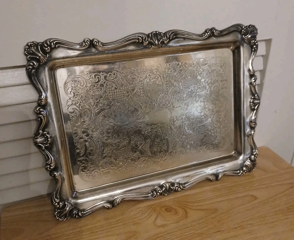 ONEIDA Antique US Silver-Plated Platters & Trays for sale | eBay