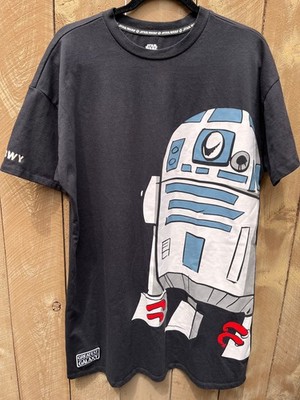 Disney Star Wars Greatest In The Galaxy R2-D2 Graphics BLACK T-shirt Men's sz M
