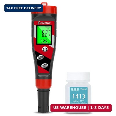 UIUZMAR pH Meter for Water Hydroponics Supplies - pH Up and Down Tester Digital 