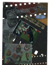 1998 Flair Showcase Feature Film - Warrick Dunn - Tampa Bay Buccaneers 7/10 FF