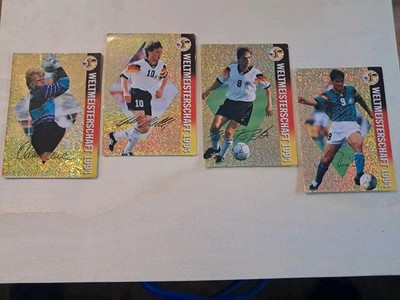 Panini Ran Sammelkarten Trading Cards WM 1994 Gold Kahn Riedle Matthäus Häßler