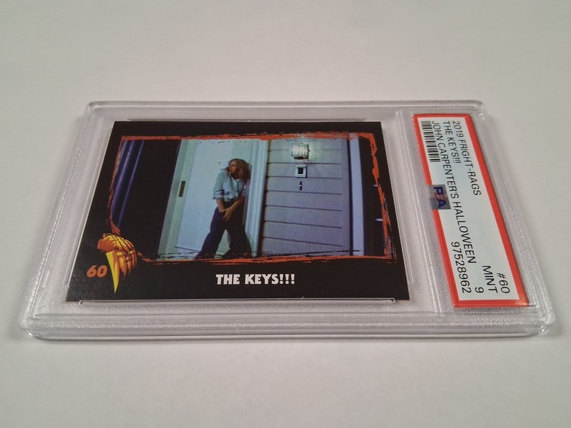 2019 Fright Rags Halloween "The Keys!!!" Movie Card PSA 9 POP 1, 0^