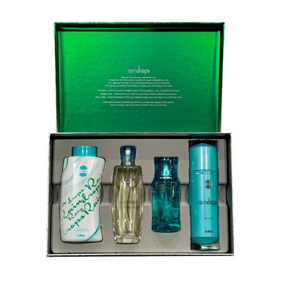 Raindrops Gift Set by Ajmal 3 Pieces Set - Free Express Shipping