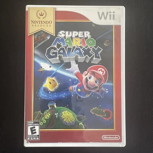 Super Mario Galaxy Wii Nintendo Selects CIB – Complete