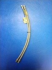 2 Pcs 20" Stainless Steel Faucet Supply Line Connector X 3/8"OD Comp
