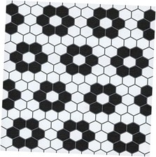 Black Biscotto Peel  Stick Floor Tiles, FP3931 12"L x 12"W x 0.06"T