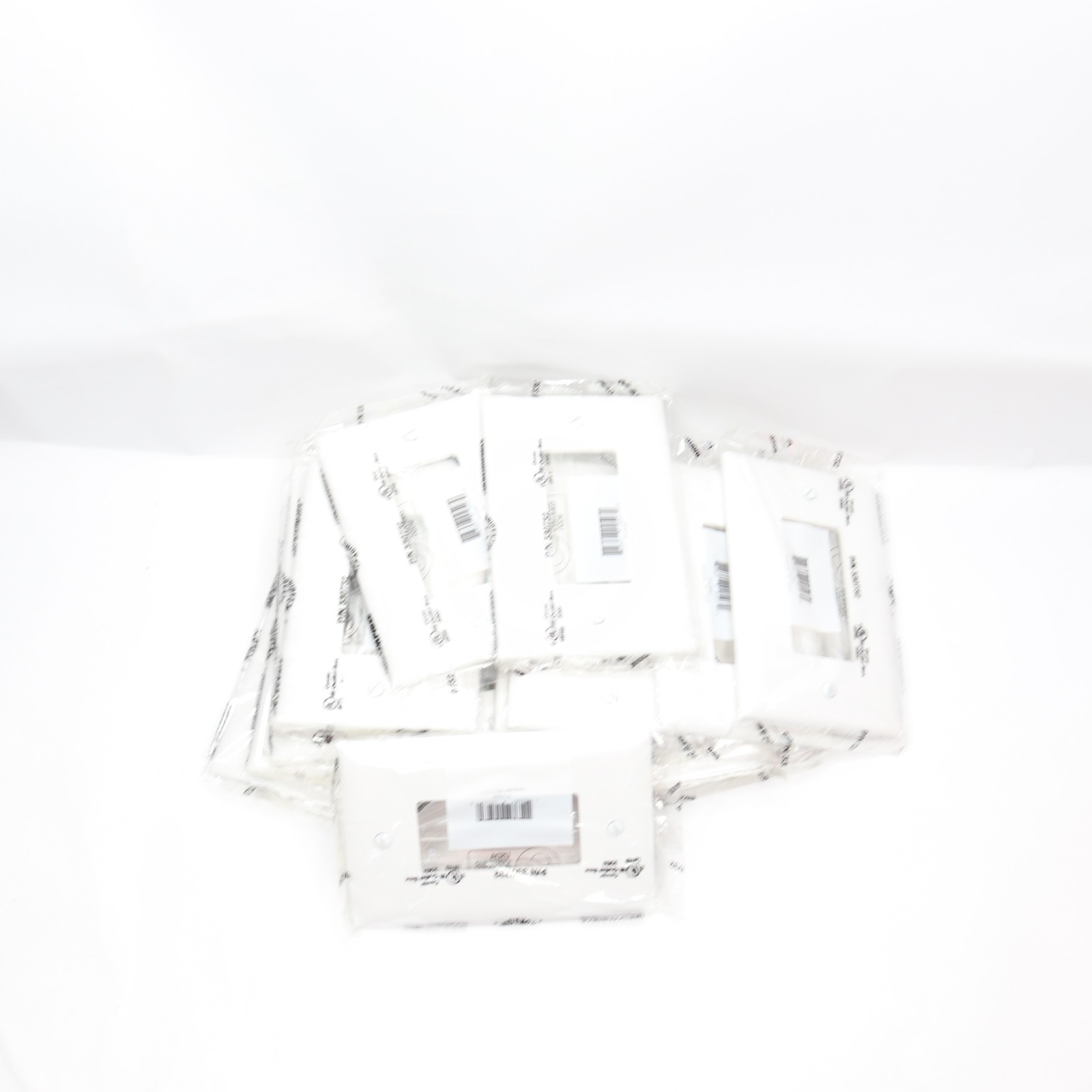 White Nylon 1-gang