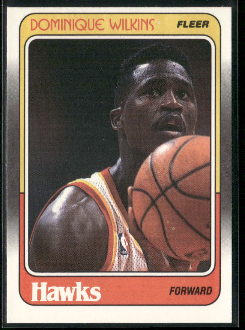 1988-89 Fleer #5 Dominique Wilkins