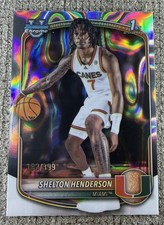 2025-26 Bowman Basketball SHELTON HENDERSON 1st Lava Refractor /399 #BCP-10