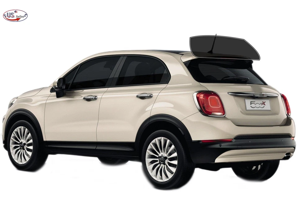 Kit de película de tinte de ventana de 2 capas precortada personalizada computarizada para Fiat 500X 2016-2023 Foto 4 de 4