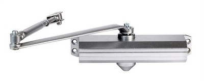 Tell Aluminum Aluminum/Steel Hydraulic Adjustable Door Closer Grade 1